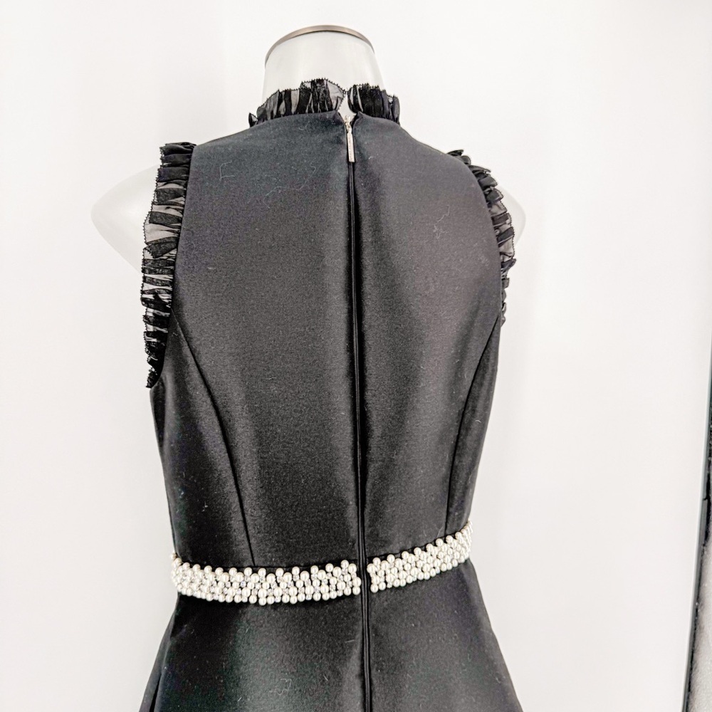Kate Spade Pearl Crystal Mikado Dress - Picture 7 of 12